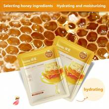 1/5/10片装蜂蜜面膜，蕴含蜂蜜提取物和透明质酸钠，具有保湿、滋养、提亮和紧致功效。温和不刺激，可提亮肤色、美白肌肤、改善干燥粗糙肤质、淡化细纹、修复日晒损伤，并舒缓提拉肌肤。适合所有肤质，是日常护理的理想之选。 - 彩色 - 查看 10