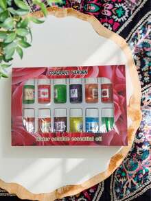 12pcs 3ML Fragrance Essential Oil Set, Water-Soluble Humidifier, Multi-Function Air Purifier For Indoor Use - 12 Flavors - View 9
