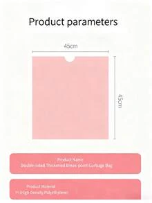 50-Pack Scented Kitchen Trash Bags , Extra Thick Leak Proof Garbage Bags With Fresh Rose Fragrance, Heavy Duty Drawstring Can Liners For Office Home Use, Tear Resistant Odor Control Waste Bags.Suitable For Bedrooms, Bathrooms, Living Rooms, Kitchens, Etc. - 珊瑚粉 - 查看 10