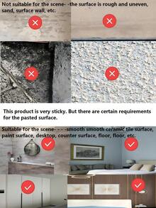 1卷欧式自粘装饰条 - 柔韧性好，适用于墙面、地面、橱柜，长度可选1米/2米/3米/5米，家居装饰点缀