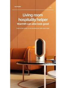Calefactor Bajo Consumo, Calefactor Eléctrico para Hogar de 900W, Estufa Electrica Portatil Mini Calefactores Con 2 Modos,Protección Contra Vuelco, Para El Hogar Habitación Dormitorio Oficina. - 1 - Ver 9