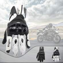 PowerMotor摩托车硬壳手套 高品质皮革手套 摩托车赛车骑行防摔防护手套 Furygan手套 - 均碼 - 查看 2