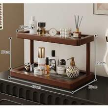 1 pièce Porte-gobelet organisateur, support rotatif de table pour tasse à café/thé - Rouge et Blanc - Voir 8