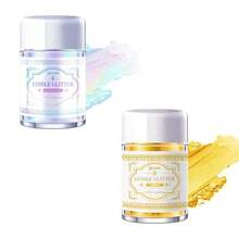 彩虹色可食用闪光粉 - 5克彩虹光泽粉饮料闪光粉,适用于鸡尾酒、蛋糕、饮料、巧克力和糖果 - 彩色 - 查看 25