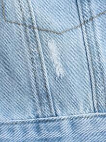 Girls Casual Washed Denim Jacket, Lightweight And Versatile For All Seasons