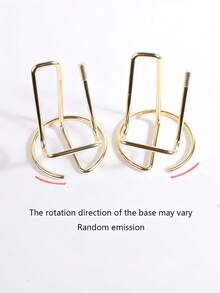 手机支架懒人桌面金属支架两用创意名片夹，桌面手机支架，铁合金金属手机支架，适用于客厅、卧室、书桌、书房等。 - 彩色 - 查看 9