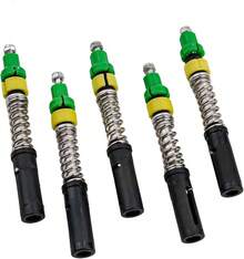 Sistema de bloqueo interno para bastones de senderismo, paquete de 5 diseñado para reducir las articulaciones (para tubo de 14 mm) - para tubo de 16 mm - Ver 13