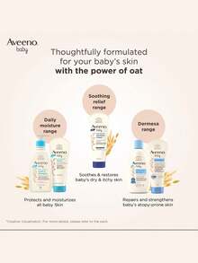 Aveeno 227克/8.01盎司婴儿舒缓保湿霜，乳液质地，柔滑易涂抹，轻盈不油腻，深层补水，缓解干燥，适合婴幼儿肌肤，韩国化妆品