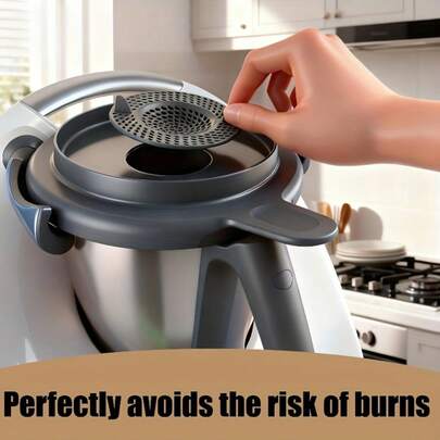 Kitchen Splash Guard / Food Processor Splash Cover, Suitable For Kitchen Splash Protection, Preventing Scalding And Burns