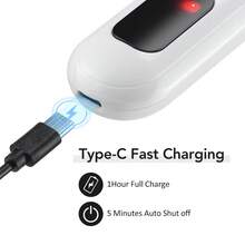 Hailicare Portable Electric Eyelash Curler, Adjustable Temperature Display, Fast Heating In 30 Seconds, Anti-Scald Silicone, Eye Shape Fit, Type-C Charging,Good Gift, Beautifully Packaged