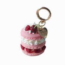 1pc New Fruit Cream Keychain, Creative Realistic Keychain Gift For Friends, Backpack Pendant - Multicolor - View 5