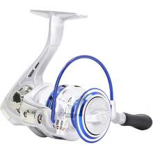 Keenso Carrete de Pesca Giratorio Carrete de Pesca de Metal, Carrete de Pesca Giratorio con Alta Velocidad 5.2:1 Relación de Engranaje para Caña de Mar - AL5000 - Ver 6