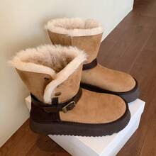 Women Snow Sneakers - Brown - View 5