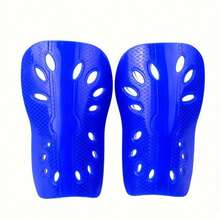 1 Pair Football Shin Guards, Hollow Leg Pads For Soccer Training And Match, Sports Protective Gear - Multicolor - View 9