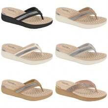 Women's Orthopedic Sandal With Heel Spur And Massager Modare 7151134 - TAN/BR OFF-cRYSTAL - View 2