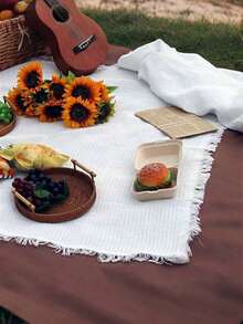 Tragbare dicke Picknick-Matte - Bohemien-Stil, Nylon-Segeltuch-Material, maschinenwaschbar, reißfest, lebendiges geometrisches Muster - geeignet für Outdoor-Picknicks, Wanderungen, Camping, Strand und Inneneinrichtung - Camping-Matte, Sofa-Strandtuch, Zelt-Matte, Wolldecke, Picknick-Pad, Camping-Essentials, Camping-Ausrüstung, Heimdekoration Teppich