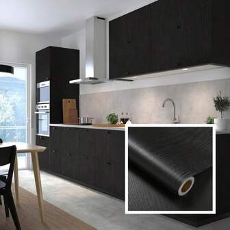 1 Roll White Wood Grain Peel And Stick Wallpaper, Waterproof Removable Textured Vinyl Wood Grain Wallpaper, Suitable For Tables, Countertops, Cabinets, Living Room, Bedroom, Bathroom, Wooden Doors, Houses, Home Decor, Furniture Renewal, Easy To Peel And Stick