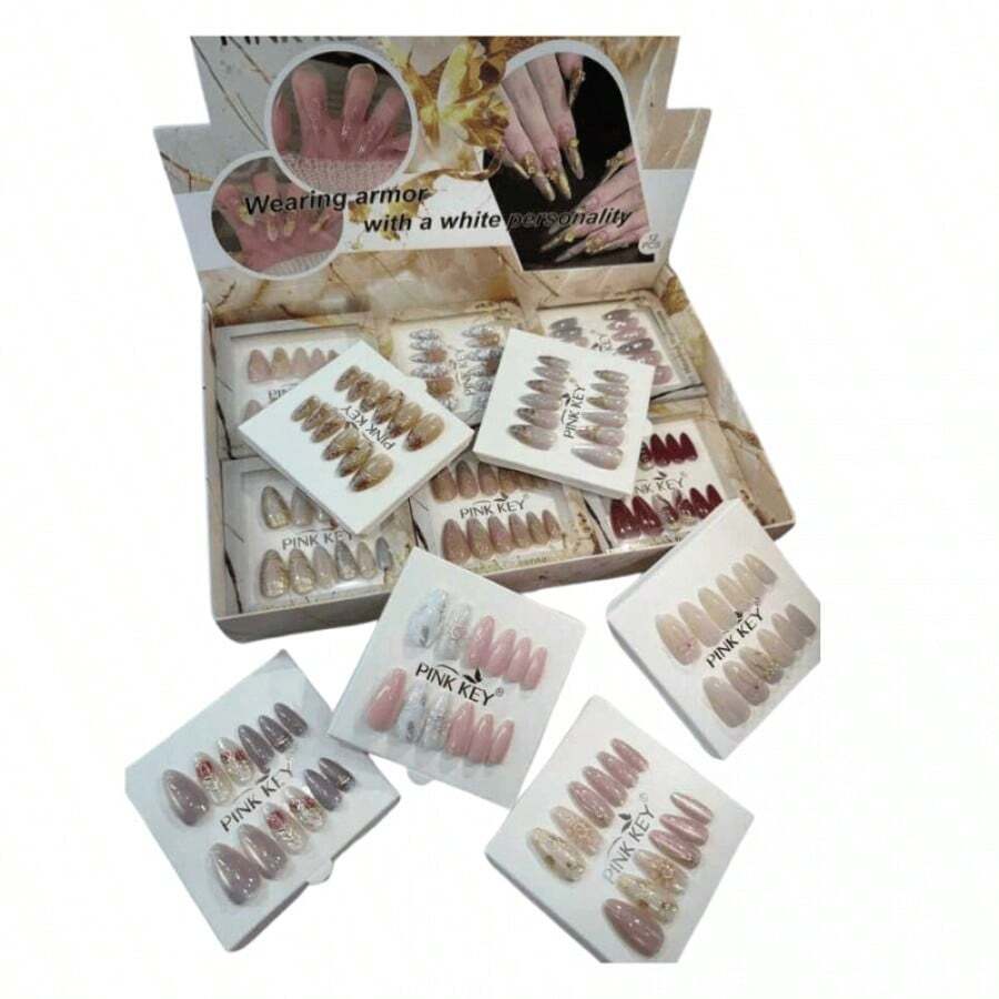 Press-On False Nails - High Durability Product - Follow Your Heart - 查看 1