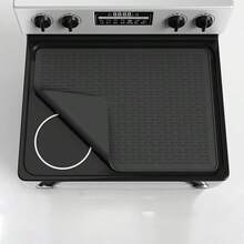 Large Rectangular Silicone Stove Mat, Non-Slip Drainage Mat Heat Resistant Insulation Pad, Kitchen Tabletop Placemat - Multicolor - View 6