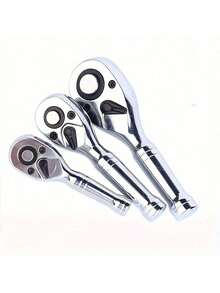 72-Tooth High Torque Ratchet Wrench, Professional Short Handle Repair Tool, Dual Direction Quick Tightening, Suitable For Various Flywheel Sockets, Essential For Auto Repair And DIY - Multicolor - View 2