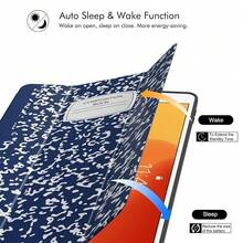Case For IPad 9th Generation 2021/8th Gen 2020/7th Gen 2019 With Pencil Holder - Premium Shockproof Case With Soft TPU Back Cover & Auto Sleep/Wake For IPad 10.2 Inch, B-Book Navy,B-BookNavy - B-bookNavy - View 8