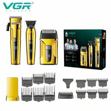 VGR Hair Trimmer Adjustable Hair Trimmer Digital Display Cordless Trimmer Portable Charging Base Trimmer Professional Trimmer For Men V-694 - Multicolor - View 9