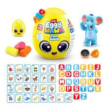 ZURU Eggy Wawa Learn At School Pre-K Interactive Baby And Toddler Learning Toy With Music, Letters, Numbers - Multicolor - View 2