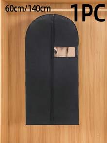 5 chiếc/1 chiếc Vỏ bọc quần áo chống bụi, Túi đựng quần áo, Vỏ bọc vest, Túi đựng đồ, Vỏ chống bụi tủ quần áo, Vỏ bọc áo khoác, Thích hợp để cất giữ, Vỏ chống bụi váy cưới, Túi đựng đồ chống thấm nước - màu đen - Xem 19