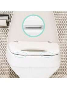 4pcs Toilet Seat Cushion Pads With Strong Buffering And Adhesive Function, Suitable For Smart Toilet Lid Installation, Protect Your Toilet Seat - Multicolor - View 7