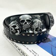 1pc Y2K Palm Style Fashion Waist Belt, Suitable For Party, Gathering, Valentine's Day, Summer, School Autumn, Halloween And Other Occasions