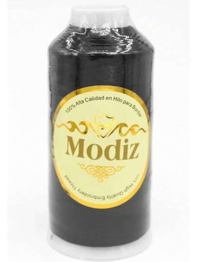 M Modiz Hilo para bordar color negro