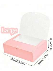 10个装迷你粉色礼盒，伴郎邀请礼盒，奢华粉色丝带婚礼礼盒，生日礼盒，派对礼盒，礼品盒，伴娘礼盒，毕业礼物，情人节礼盒