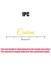 Personalized Custom Name Tag Stickers, 3-6 Inch Labels, Name Decal, Custom Decal Stickers, Name Stickers, Date Stickers, DIY Gifts, Handmade, Handwriting, Wedding Stickers, Gift Stickers. Customizable Holographic Name Stickers For Water Bottles, Lunch Boxes,Personal Items,Glass, Cups, Rolls, Balloons, Calligraphy Stickers - Multicolor - View 10