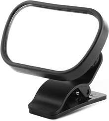 Espejo retrovisor de  de 1 pieza Espejo Retrovisor de Bebé Auto Espejo coche bebé espejo ajustable para el asiento trasero del niño del bebé con clip de ventosa - 1 - Ver 2