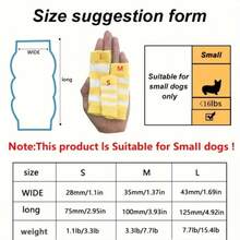 4pcs/Set Pet Leg Warmers, Outdoor Knee Pads, Anti-Scratch & Dirt For Large, Medium, Small Pets - Multicolor - View 3