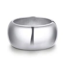 1 chiếc vòng tay dạng lắc tay tối giản, hoàn thiện mịn, phong cách thời trang Châu Âu và Mỹ - Bạc - Xem 7