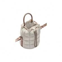 Nike 男女通用 NK NSW PUFFLE TINY TOTE 户外运动单肩包 HQ6709-072 - 灰色 - 查看 4