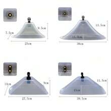 1个农业电动喷雾器透明防风罩喷雾器喷嘴大扇形雾化器喷雾器灌溉用品