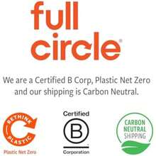 Full Circle Clean Reach - Cepillo para Botella con Cabezal de cerdas reemplazables, Mango de bambú, Color Blanco(Cabezal de repuesto de cepillo para polvo) - Multicolor - Ver 7