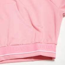 Adidas Women's Casual Hooded Knit Jacket, Fashionable For Sports, Daily Wear, Spring & Autumn