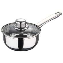 Bergner Bateria de cocina 12 piezas San Ignacio de acero inoxidable+Set de 3 Cuchillos en acero inoxidable con Soporte magnético - Gris 8 - Ver 10