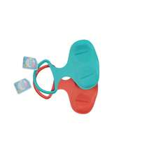 带把手的塑料雪橇板 – 轻便冬季滑板 – 颜色随机