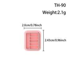 Mini Stationery Series Polymer Clay Cutter Clay Cutting Molds Earring Jewelry DIY Handmade Cutting Molds For DIY Earrings & Crafts, Perfect For Handmade Decorations, Jewelry Making Tools ﻿ - Mini Stationery Series - View 14