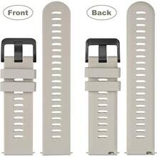Smart Watch Strap - Sand (Black Buckle) - View 6