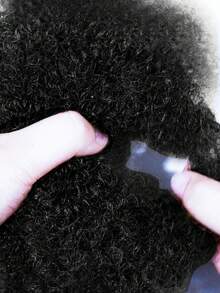 Afro Kinkys Bulk Human Hair For Dreadlock Extensions 30g/Pack Bulk Hair Black Color Brazilian Virgin Hair