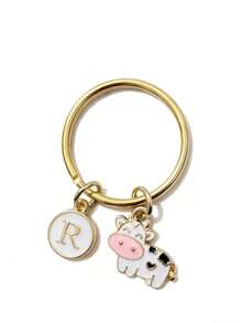 Cute Cow Keychain Gift For Cow Lovers - Multicolor - View 2