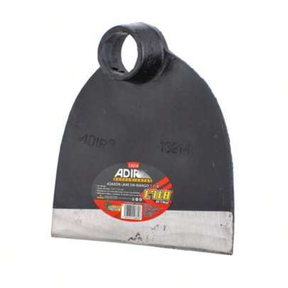 AZADÓN SIN MANGO 1.7 LB ADIR 13214 • HERRAMIENTA DE ACERO • USO RUDO EN JARDÍN Y CAMPO