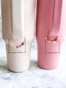 定制姓名马克杯挂饰、个性化马克杯挂饰、蝴蝶结马克杯配件、樱桃、爱心、鲜花、水瓶配件、定制水瓶把手配件、马克杯主题保温杯吊坠、个性化定制、女士专属礼物、个性化水瓶设计、葡萄酒杯和玻璃杯装饰、母亲节礼物、女士珠宝礼物。 - 金色 - 查看 8