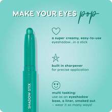 ColourPop Shadow Stix - Cream Eyeshadow Stick With Long-Lasting Color - Multi-Use Cream Makeup With A Built-In Sharpener &Amp; Precise Tip For Easy Application - Socialite (005 Oz) - Màu sắc - Xem 4