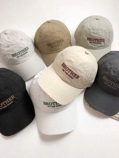 1顶情侣户外运动跑步棒球帽，速干透气男女通用